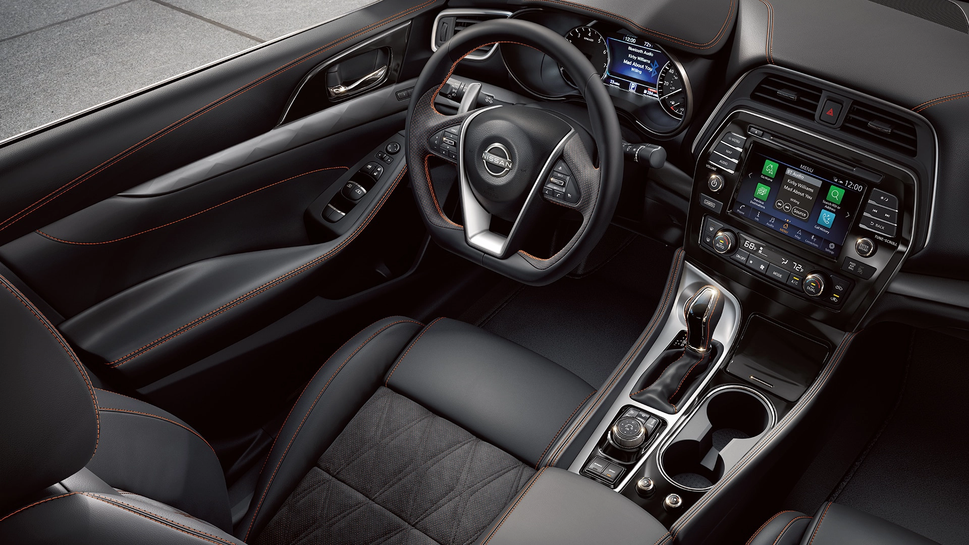 2023 nissan maxima sedan car interior dashboard